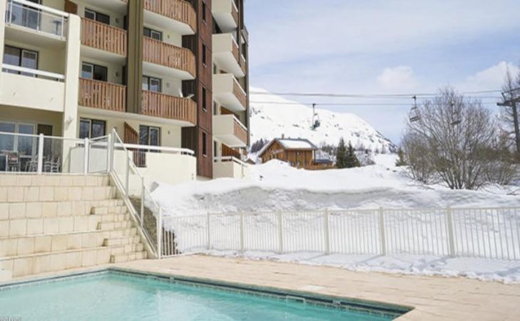 Les Bergers Apartments, Alpe d'Huez, Pool